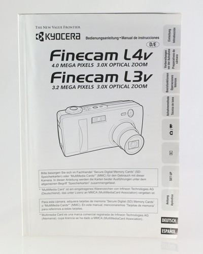 Kyocera finecam l4v l3v - l4v,