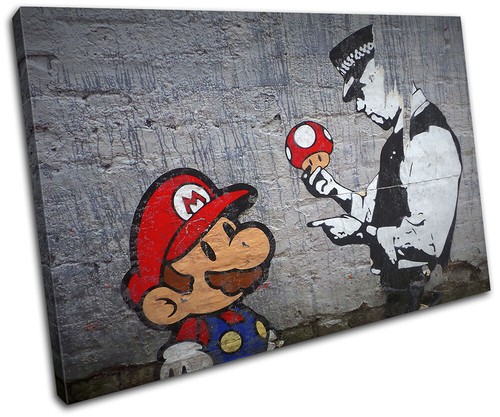 Graffiti pop mario mushroom - graffiti,