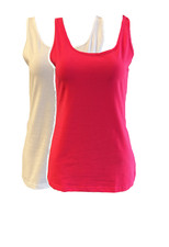 Damen Basic Top 2er-Pack