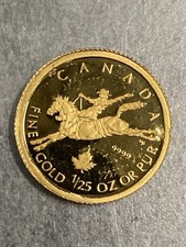 2006 Canada Cowboy 50c 1/25 Oz