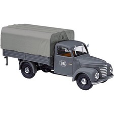 Busch 52362 H0 Framo V901/2 Pritsche/Plane, Deutsche Reichsbahn, Grau H0 + Neu