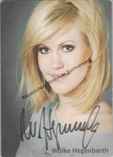 Original Autogramm Wolke Alma Hegenbarth /// Autograph signiert signed si 290715