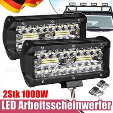 2x LED Arbeitsscheinwerfer Rückfahrscheinwerfer für SUV Traktor Bagger Traktoren