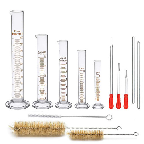 Glas messzylinder set stück - glas, 5