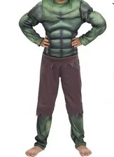Hulk Kostüm Kinder Gr. M (
