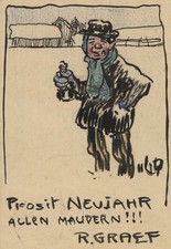 Richard Graef Karikatur