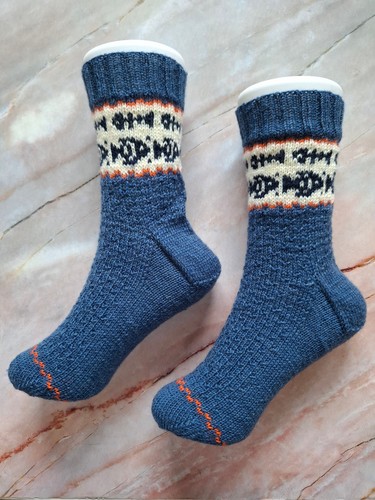 Gestrickte socken 38 39 - socken, gr.