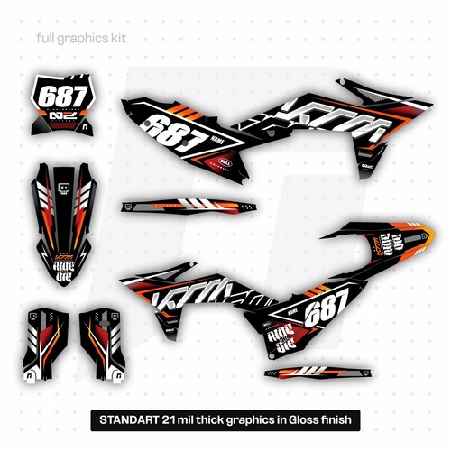 Grafik passend ktm - sx, xc
