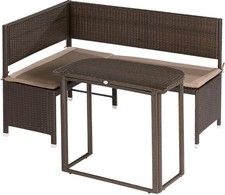 MX Gartenbank Eck 3 tlg