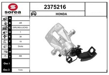 Bremssattel Hinten Rechts Girling-Lucas-Trw-System für Honda Accord 98-08 EAI