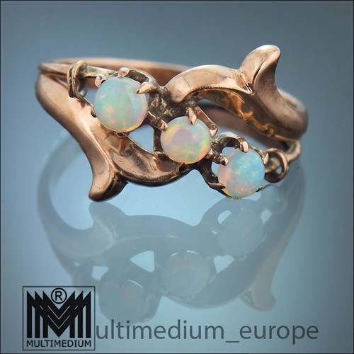 Antiker 333 rotgold jugendstil - rotgold,
