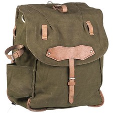 Original Rumänischer Armeerucksack 30 l oliv Army Rucksack Jägerrucksack Leder