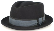 Hut mit kleiner Krempe Porkpie