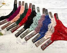 Victoria's Secret Shine Strap Tanga Sehr Sexy Bling Panty Strass