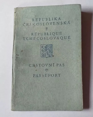 Reisepass tschechoslowakei - reisepass,