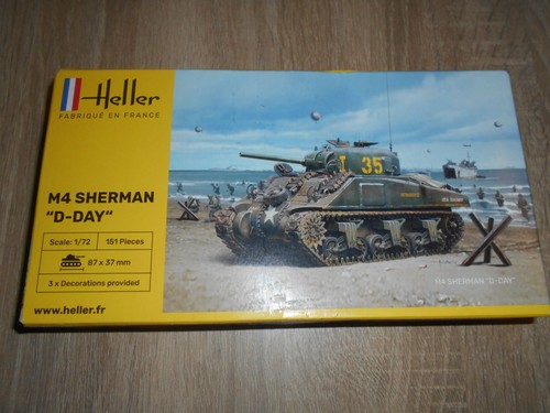 Heller sherman panzer - m4,