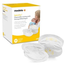 Medela Safe & Dry Einweg-Stilleinlagen  Extrem saugfähige Stilleinlagen  Packu