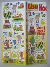 Tigerente JANOSCH Comic Konvolut Sticker Aufkleber aus Lisa KOCHEN & BACKEN