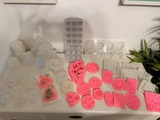 41 Gießform Fondantform Silikonform Resin Raysin Beton Epoxidharz 2D 3D DIY