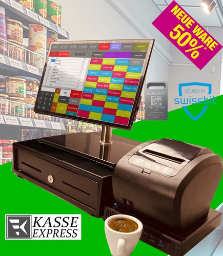 Touch kasse für kiosk handel - kasse,