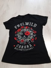 Frei Wild T Shirt Größe S Schwarz Corona Extra T Shirt 100 Baumwolle