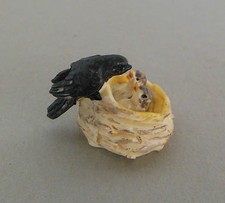 Schwalbe im Nest 1,5 cm hoch