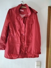 Regenjacke, Übergangsjacke, 42, TCM, rot, Kaputze