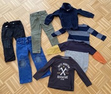 Jungs Paket 98/104 Hosen&Pullover, zwei angeraute Hosen, H&M, Jakoo, Next ua