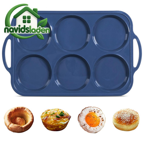 Muffinform silikon für - silikon, 6
