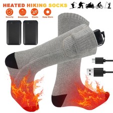 4000mAh USB Beheizbare Socken Akku Beheizte Socken Fußwärmer Unisex Heizsocken