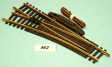 elektrische Weiche 6044/6072 Li vom FLEISCHMANN H0 Modellgleis - sehr gut (M2)