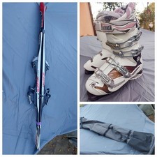 Ski Alpin mit Bindung und