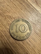 10 pfennig 1950 f Sehr Selten