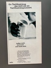 Braun Tischfeuerzeug Original