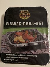 Grill Meister Einweg-Grill-Set