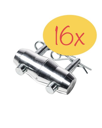 16x konusverbinder set für - konusverbinder,