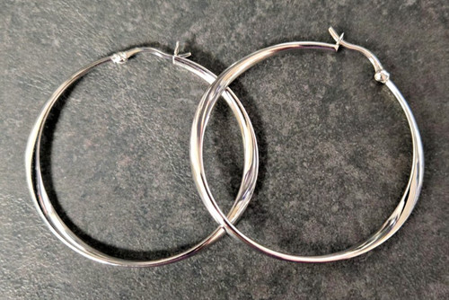 Creolen ohrringe 925 - 925, sterling