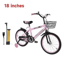 Kinderfahrrad Hilfsrad 18 Zoll Kinder Fahrrad Rad Bike Kind Mädchen Pink Rosa
