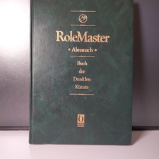 RoleMaster Almanach Buch der Dunklen Künste Queen Games Hardcover 1. Auflage 95