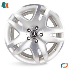 4x Mercedes-Benz W211 E-Klasse Alufelgen 8,5Jx17 17 Zoll ET38 A2114011602 Felgen