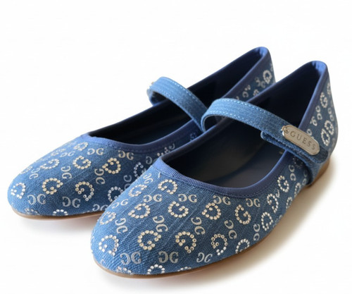 Guess denim ballerinas - denim, –