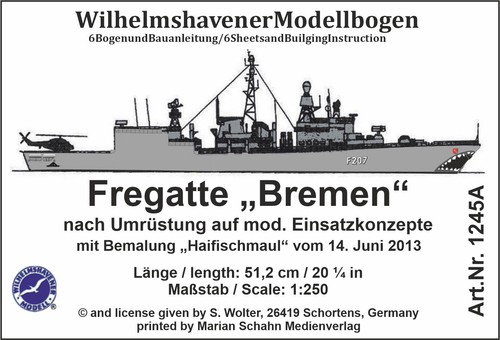 Möwe modell 1245a fregatte - 1245a, "fregatte