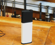 Rowenta Galaxis Nova Feuerzeug überholt schwarz weiß 1980er Jahre lighter