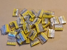 50 Stück WAGO 2273-205 COMPACT-Verbindungsdosenklemme, 5-fach Steckklemme