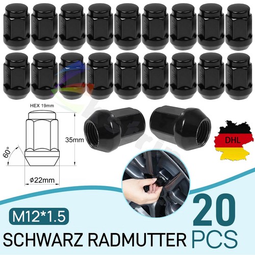 Radmuttern m12x1 35mm - radmuttern, m12x1,5