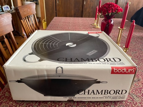 Bodum chambord cast iron large - chambord,