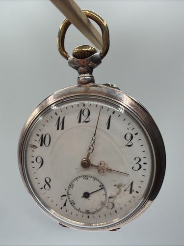 Antike silber taschenuhr - antike,