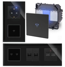 Krone Touch Lichtschalter Glas