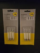 Kleinschaftkerzen 23V 3W, 6 Stück