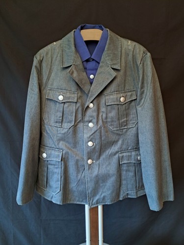 Ddr uniform blaue jacke - jacke, hemd